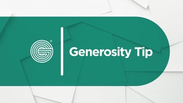 The Importance of Recognizing FirstTime Givers